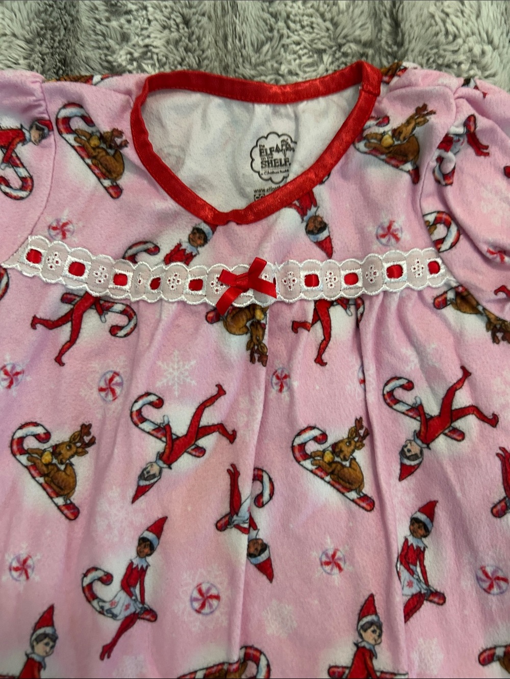 Girls Holiday Pajamas + Matching Doll PJs Bundle - Sizes 8 & 10 - Picture 3 of 16